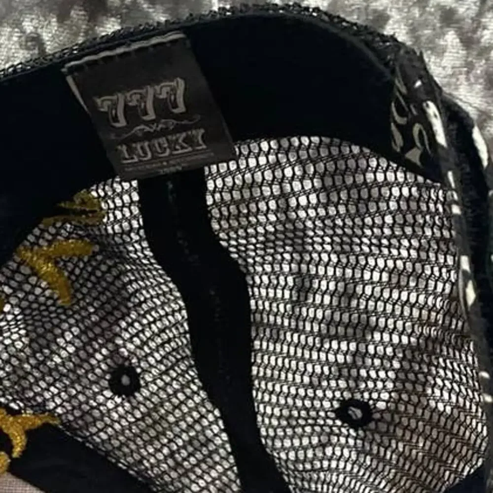 Outer Banks Baseball Cap 777 Lucky Hook Loop Closure